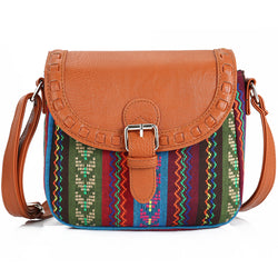 Alexandria - Aztec Inspired Woven Shoulder Bag