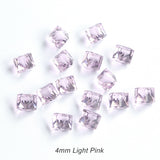 3D Rhinestone Cube Charms | 10 Pieces Per Set