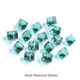 3D Rhinestone Cube Charms | 10 Pieces Per Set